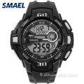 SMAEL Men Sport Watch LED Montres-bracelets électroniques